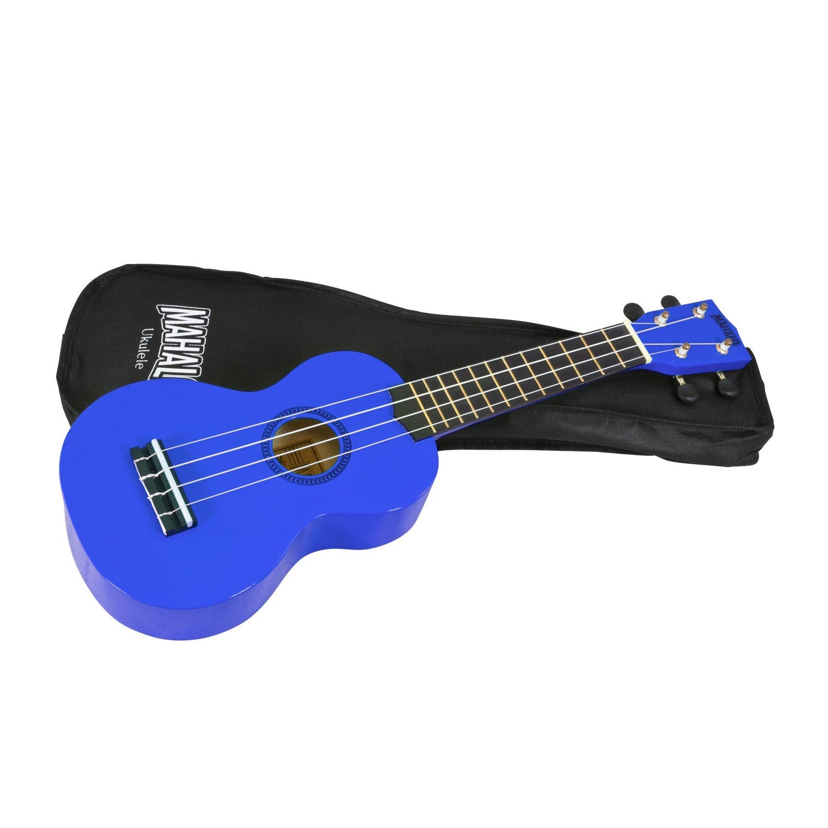 Mahalo Rainbow soprano ukulele - Blue