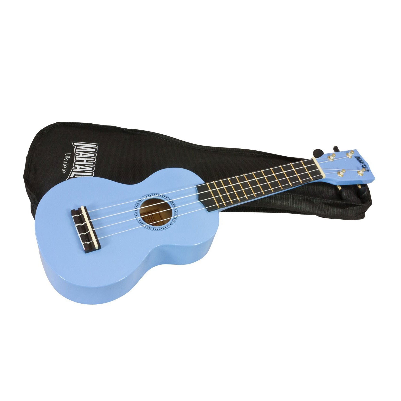 Mahalo Rainbow soprano ukulele - Light Blue
