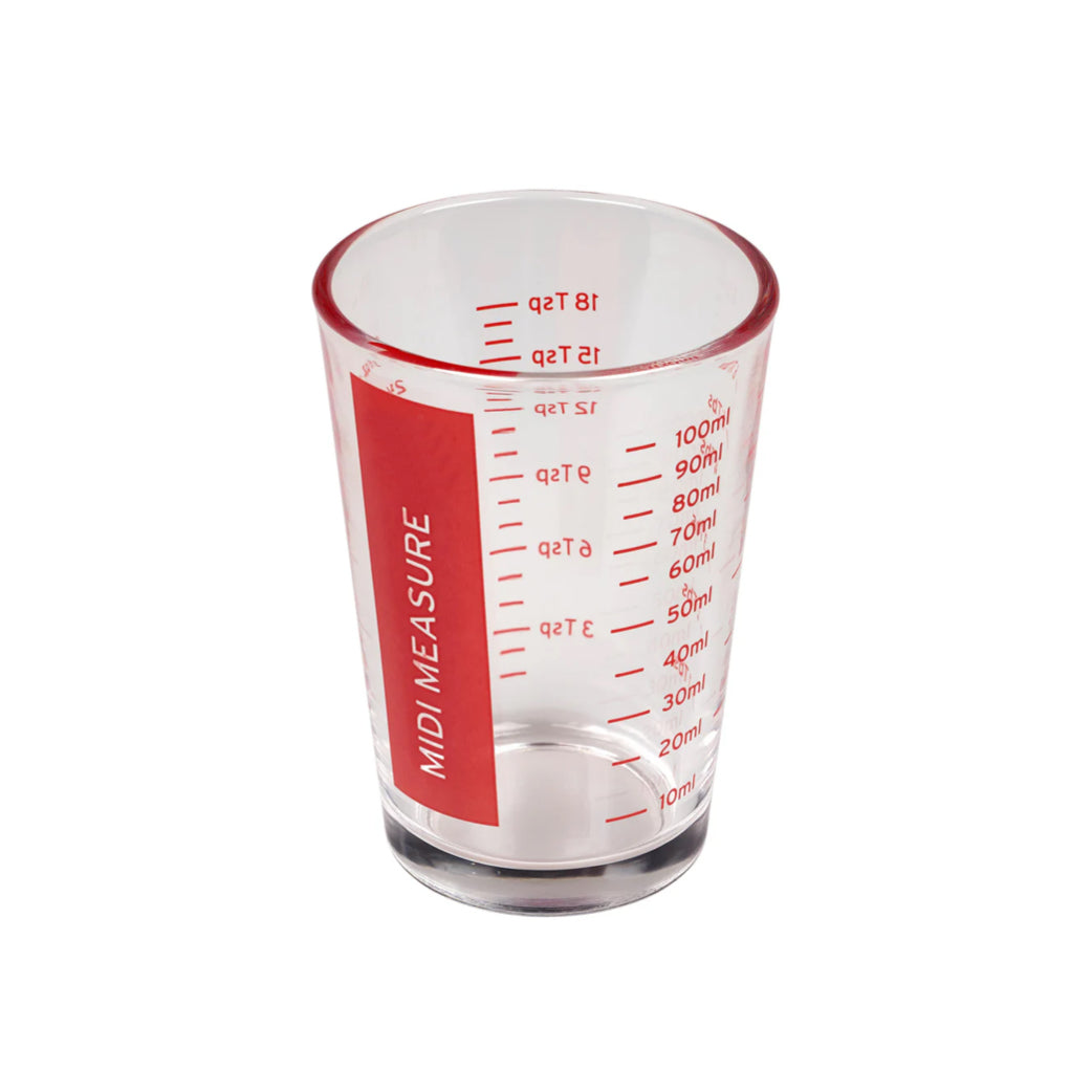 Glass Midi Measure 100ml