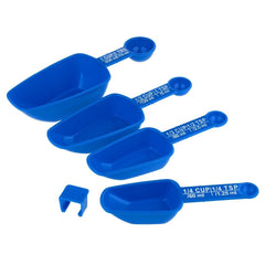Scoops With Measuring Spoons 4 Piece