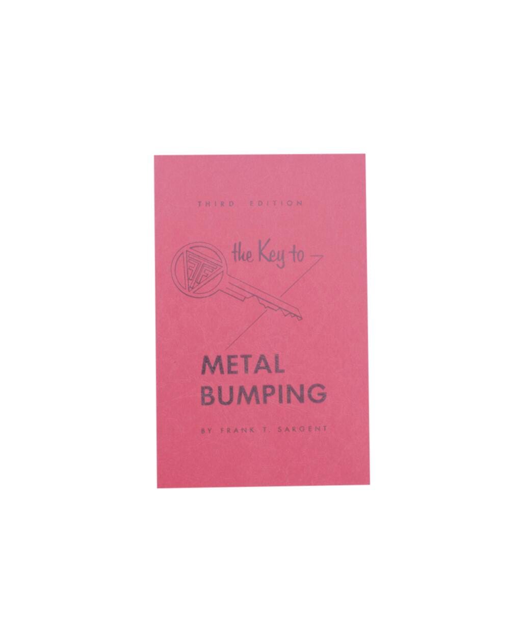 BOOK THE KEY TO METAL BUMPING