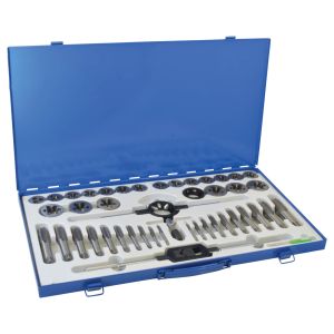 Metric Tap And Die Set - 45 Piece