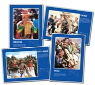 Music Around the World Set 1 - pack of 8 posters