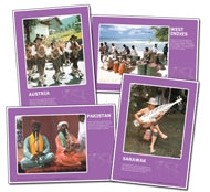 Music Around the World Set 3 - pack of 8 posters