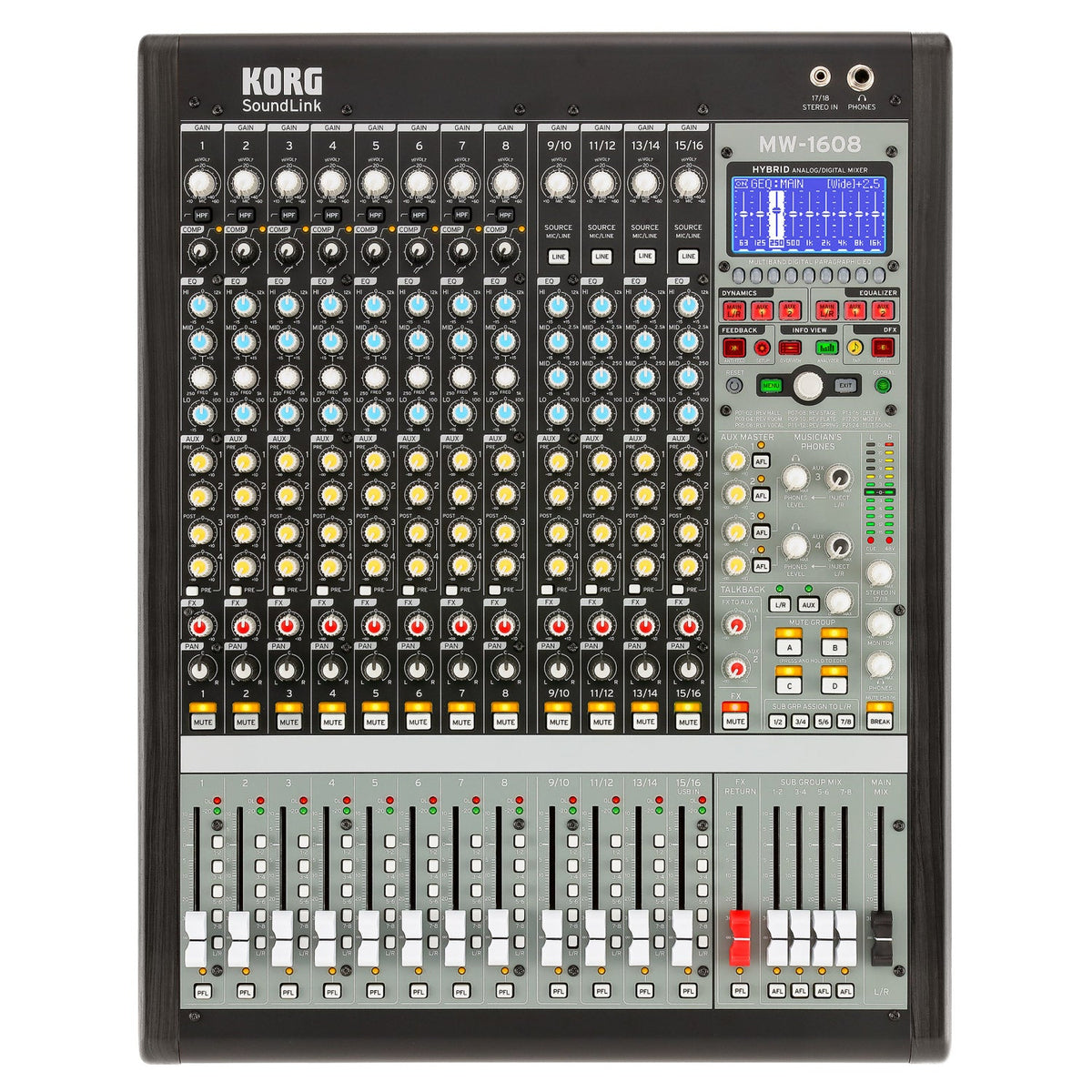 Korg SoundLink MW1608 16-channel mixer