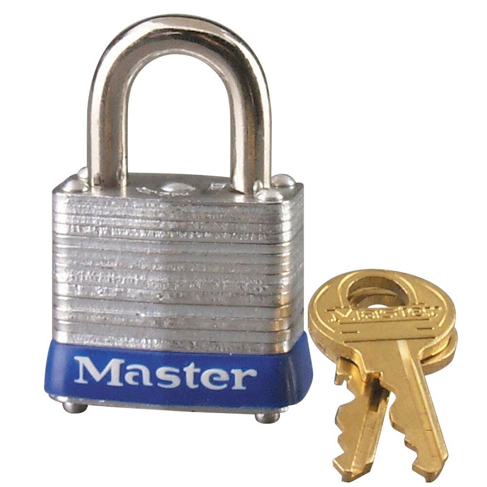 PADLOCK - MASTER LOCK 7KA SERIES KEYED PADLOCK - 9/16 SHACKLE - SPECIFY KEY SERIES