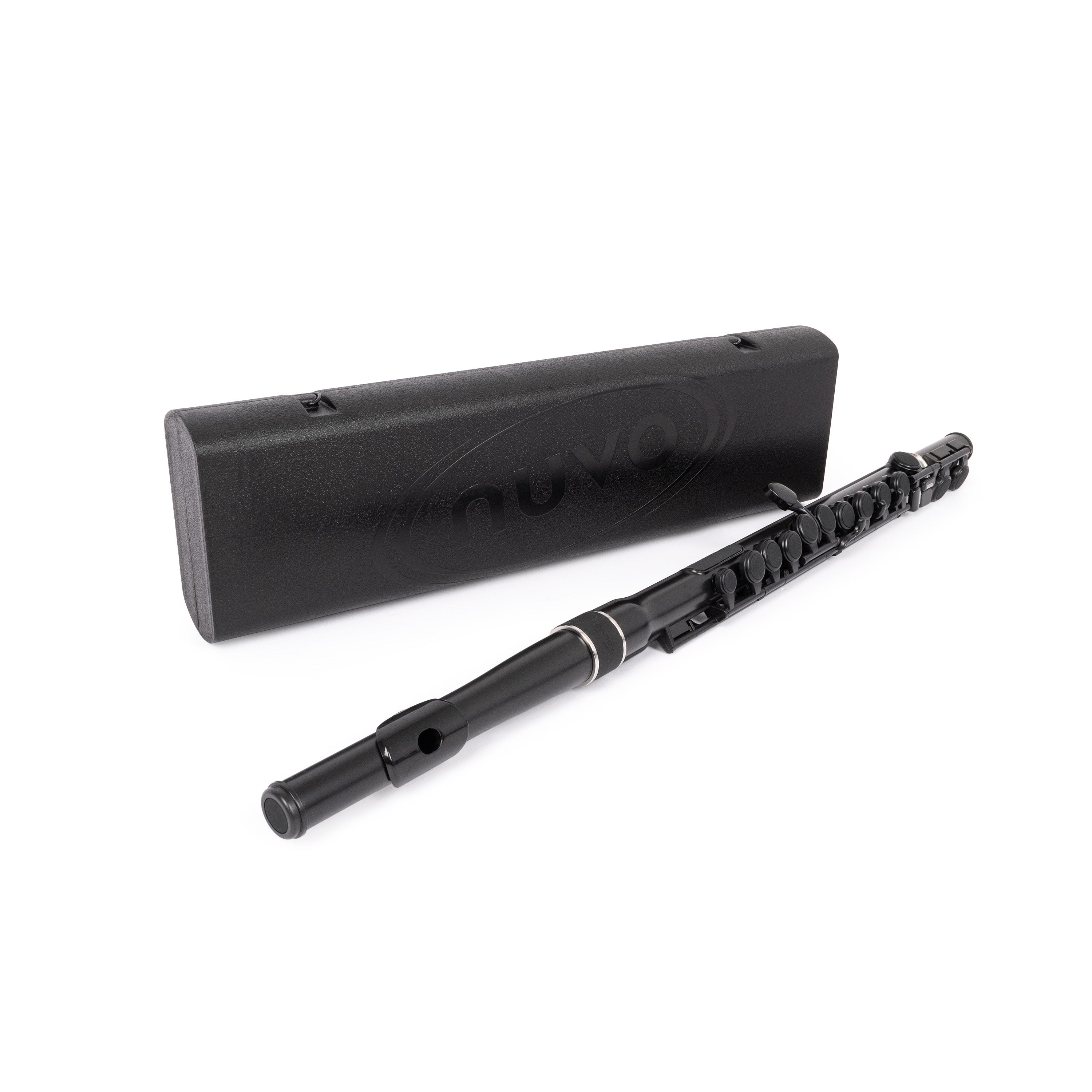 Nuvo plastic student flute outfit - Black