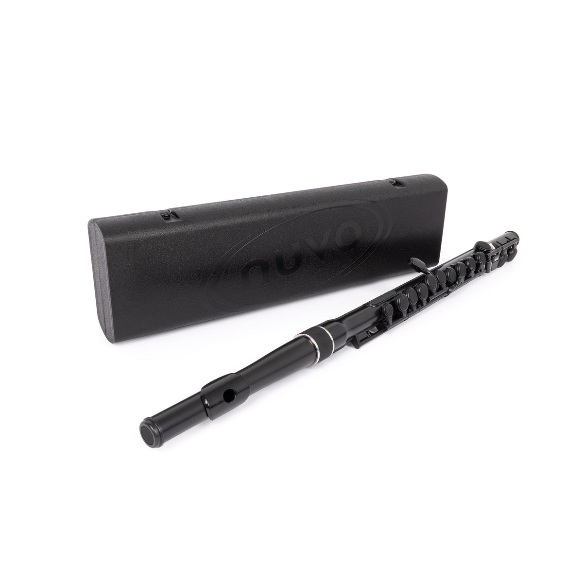 Nuvo plastic student flute outfit - Black