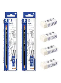 Staedtler, Pk=122-HBA-53 2pkt+526-B40 4pc