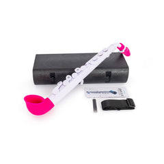 Nuvo N520J jSax supplied with case - White with pink trim