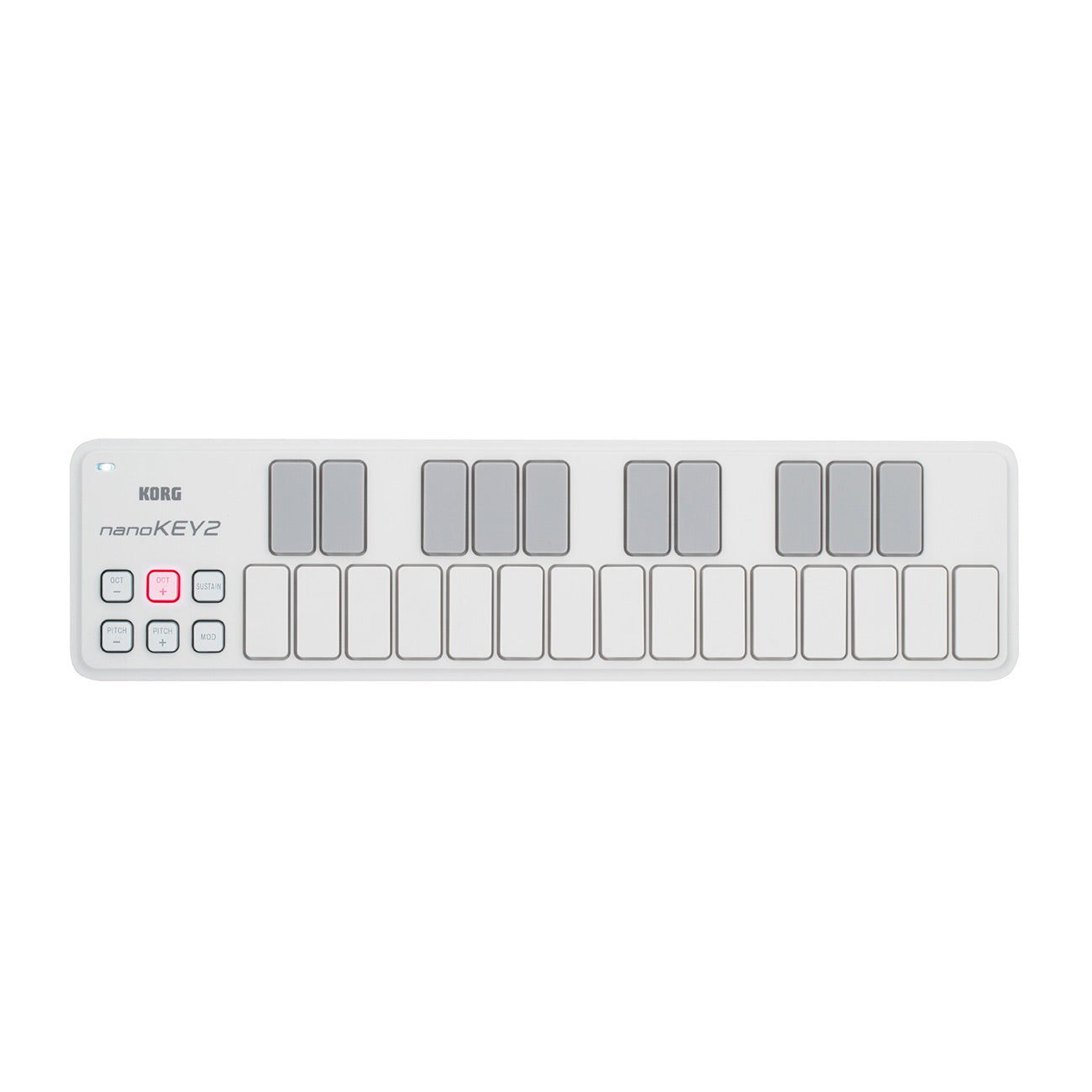 Korg nanoKEY2 MIDI keyboard controllers - White