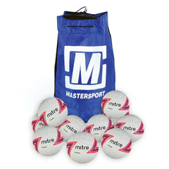 MITRE ULTRAGRIP NETBALL SIZE 5, BAG OF 10