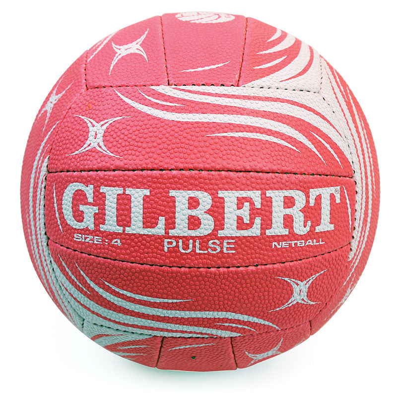 GILBERT PULSE NETBALL SIZE 4, PINK