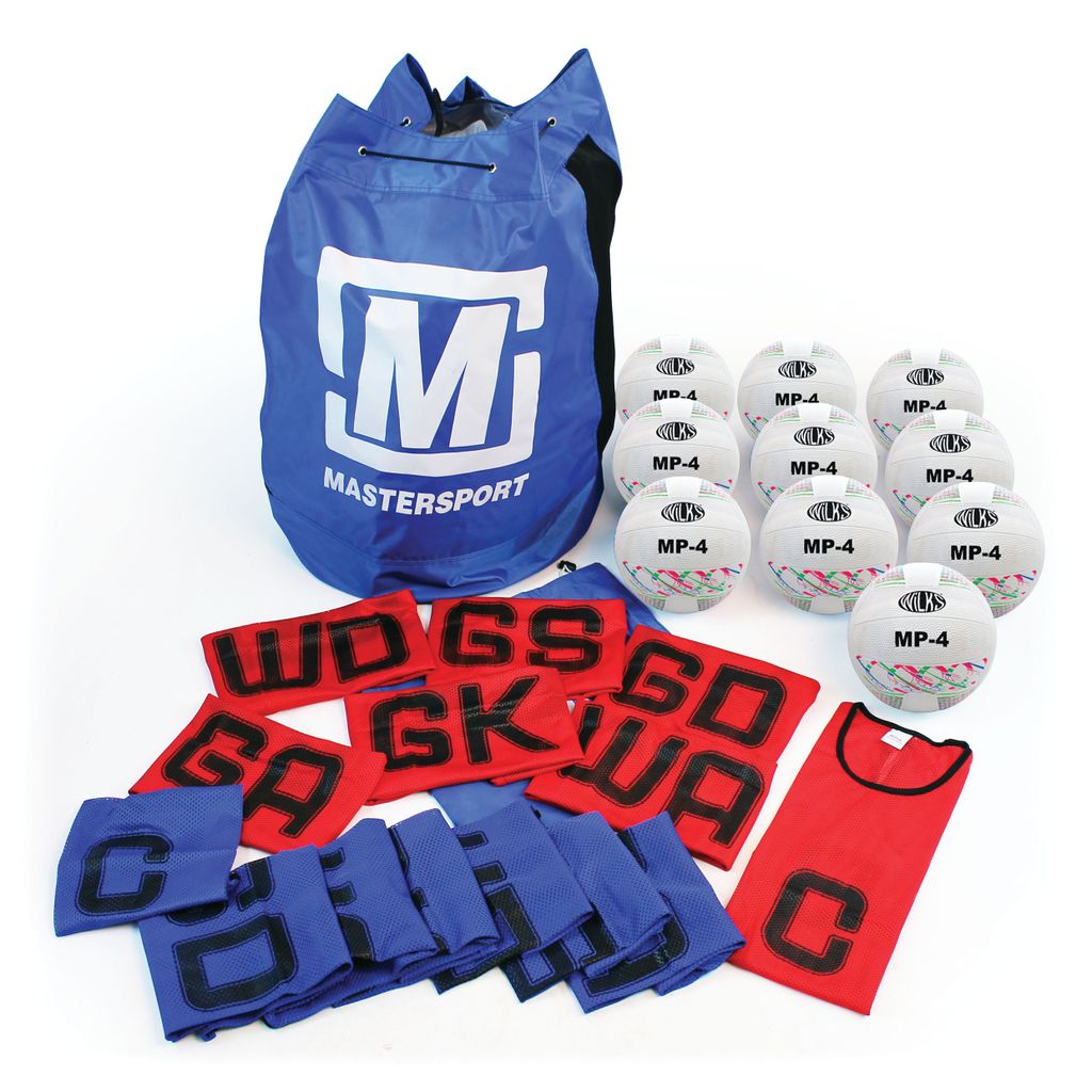 NETBALL TRAINING KIT JUNIOR, NO POSTS