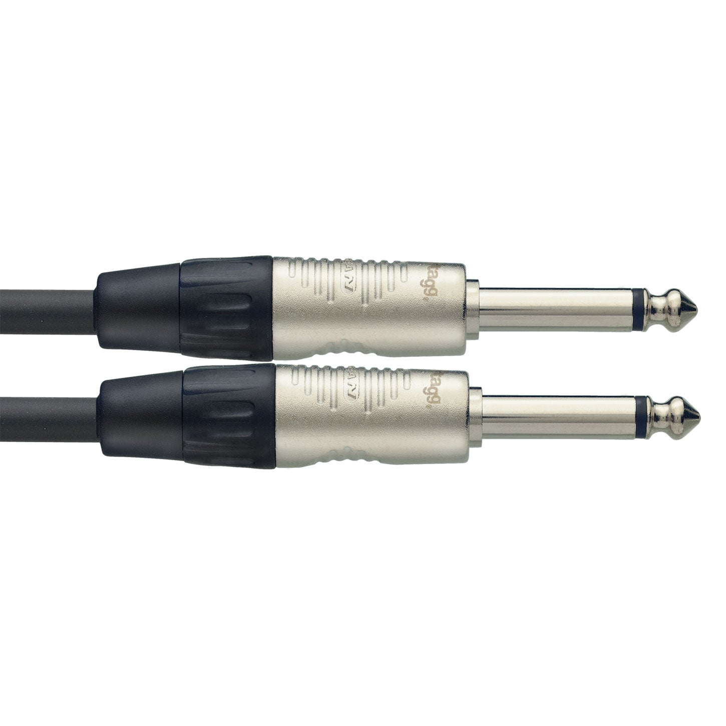 Stagg mono large jack to jack instrument cable - 3m