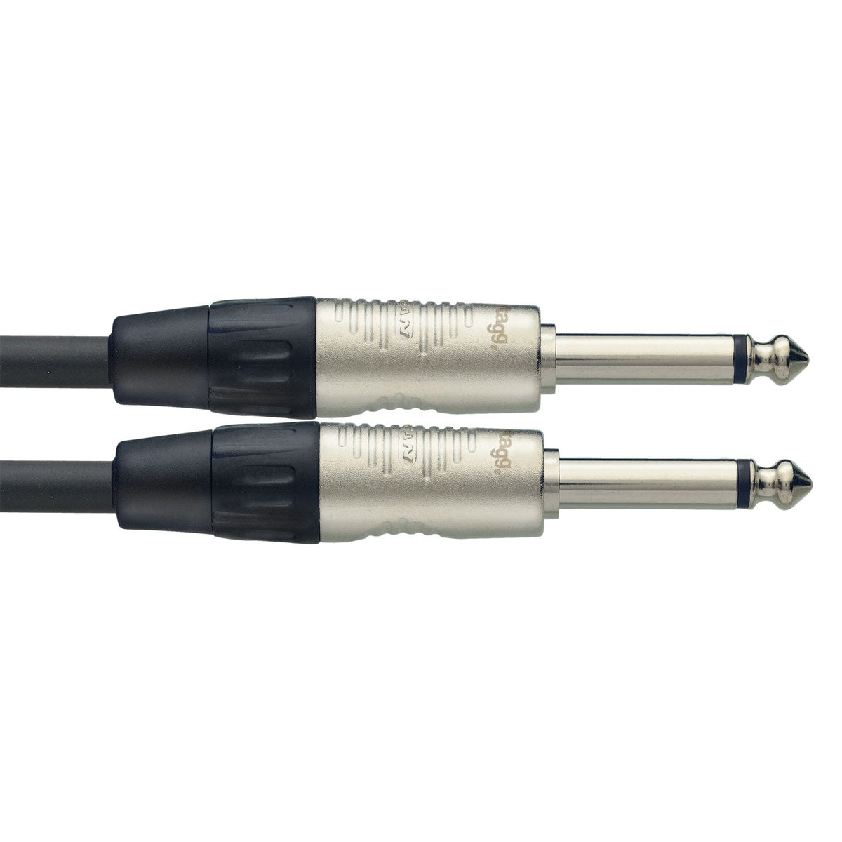 Stagg mono large jack to jack instrument cable - 6m