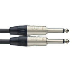 Stagg mono large jack to jack instrument cable - 6m