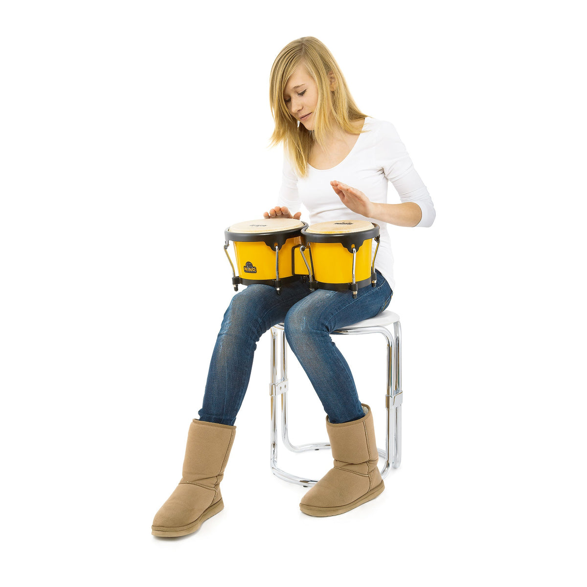 Nino ABS Bongos in yellow