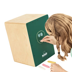 NINO 'Make Your Own' chalkboard cajon - Dark green