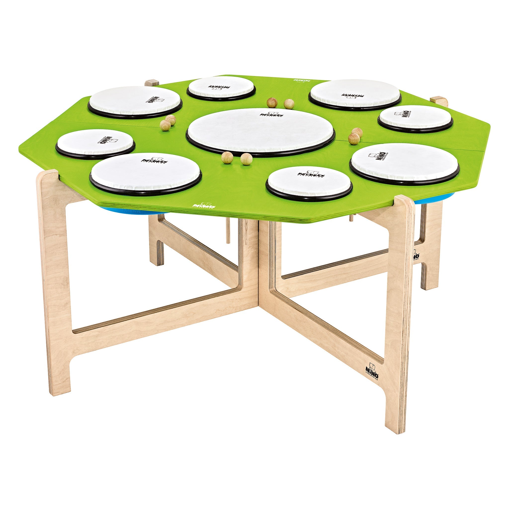 Nino Classroom hand drum set with stand