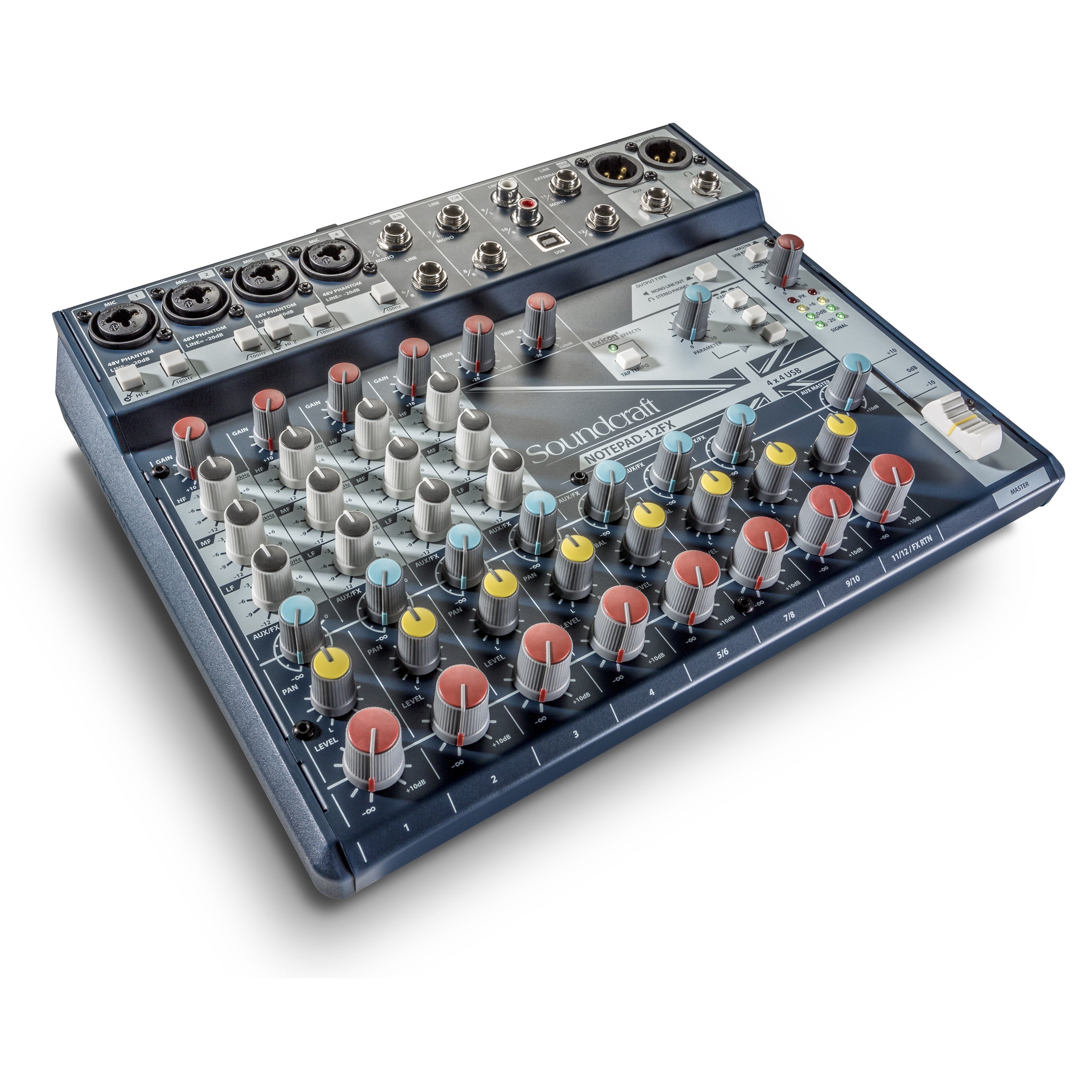 Soundcraft Notepad-12FX 12-channel analogue mixer