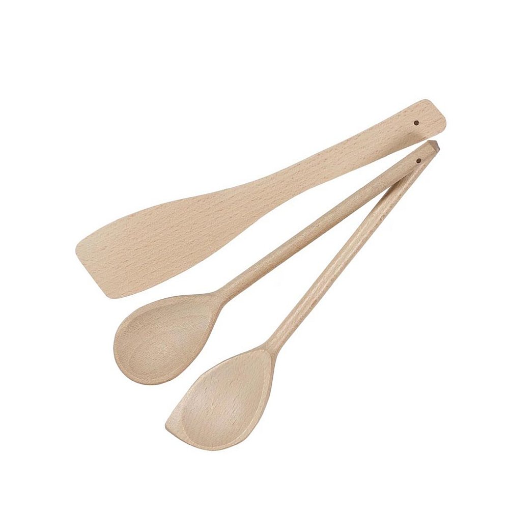 Beech Utensils FSC Pack of 3