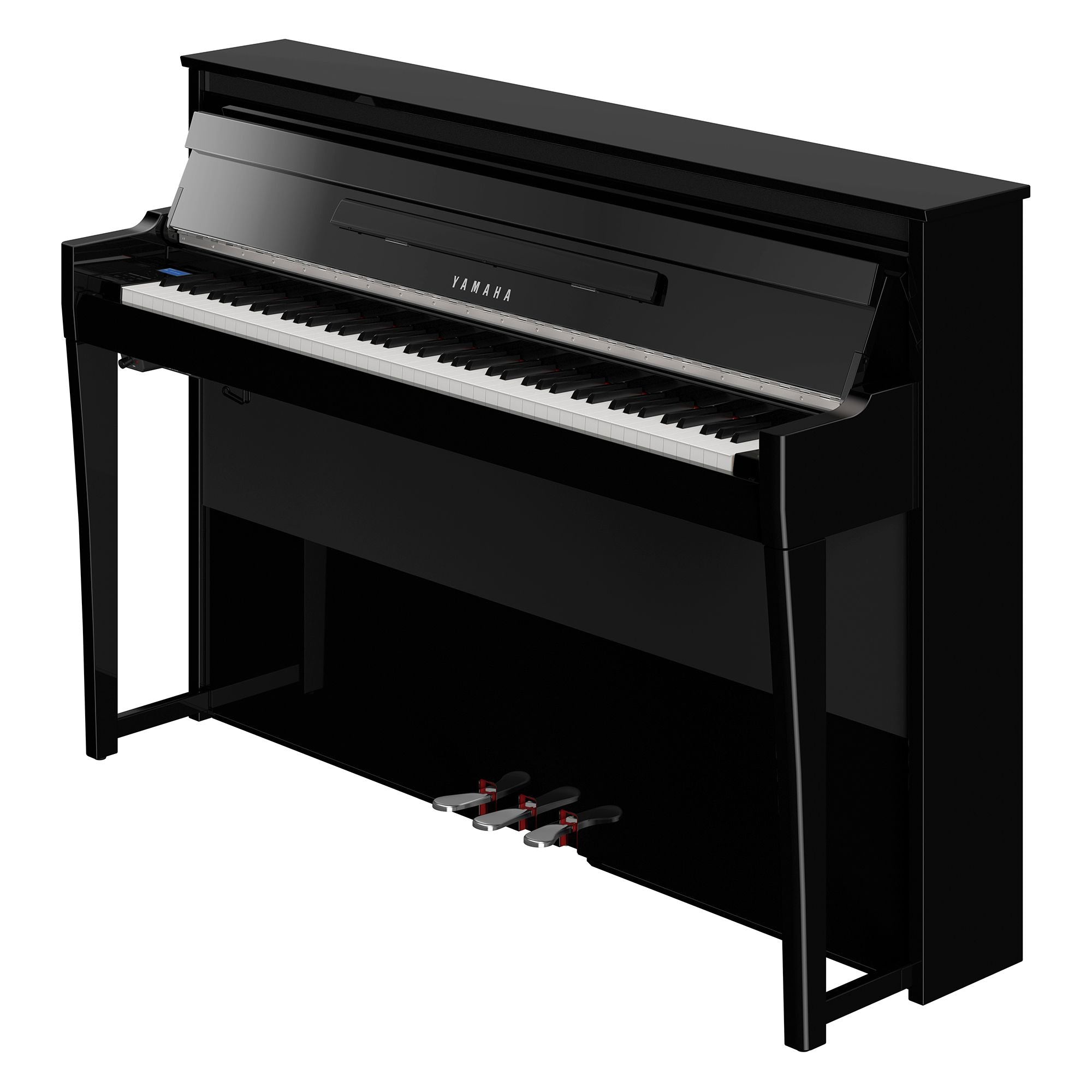 Yamaha AvantGrand NU1XA hybrid upright piano – Polished Ebony