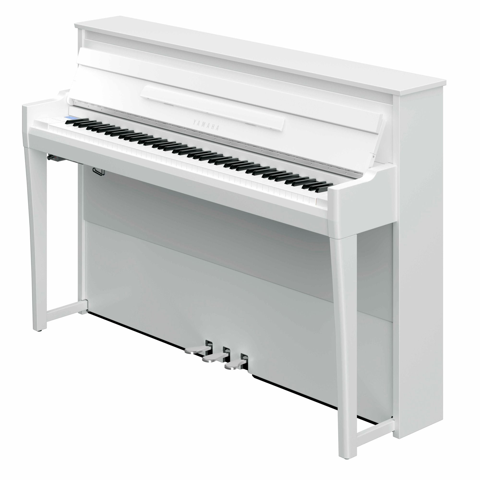 Yamaha AvantGrand NU1XA hybrid upright piano – Polished White