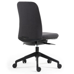 Boulies NUBI Lite chair – Charcoal fabric upholstery