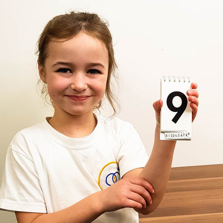 Numbers Up Flip Book , each