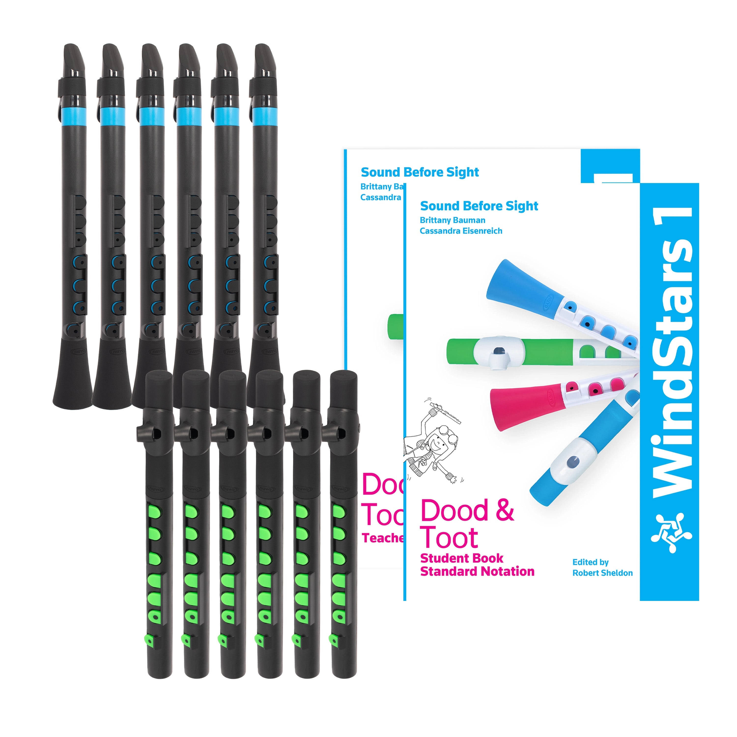 Nuvo WindStars 1 mixed class set of 24 Doods and Toots