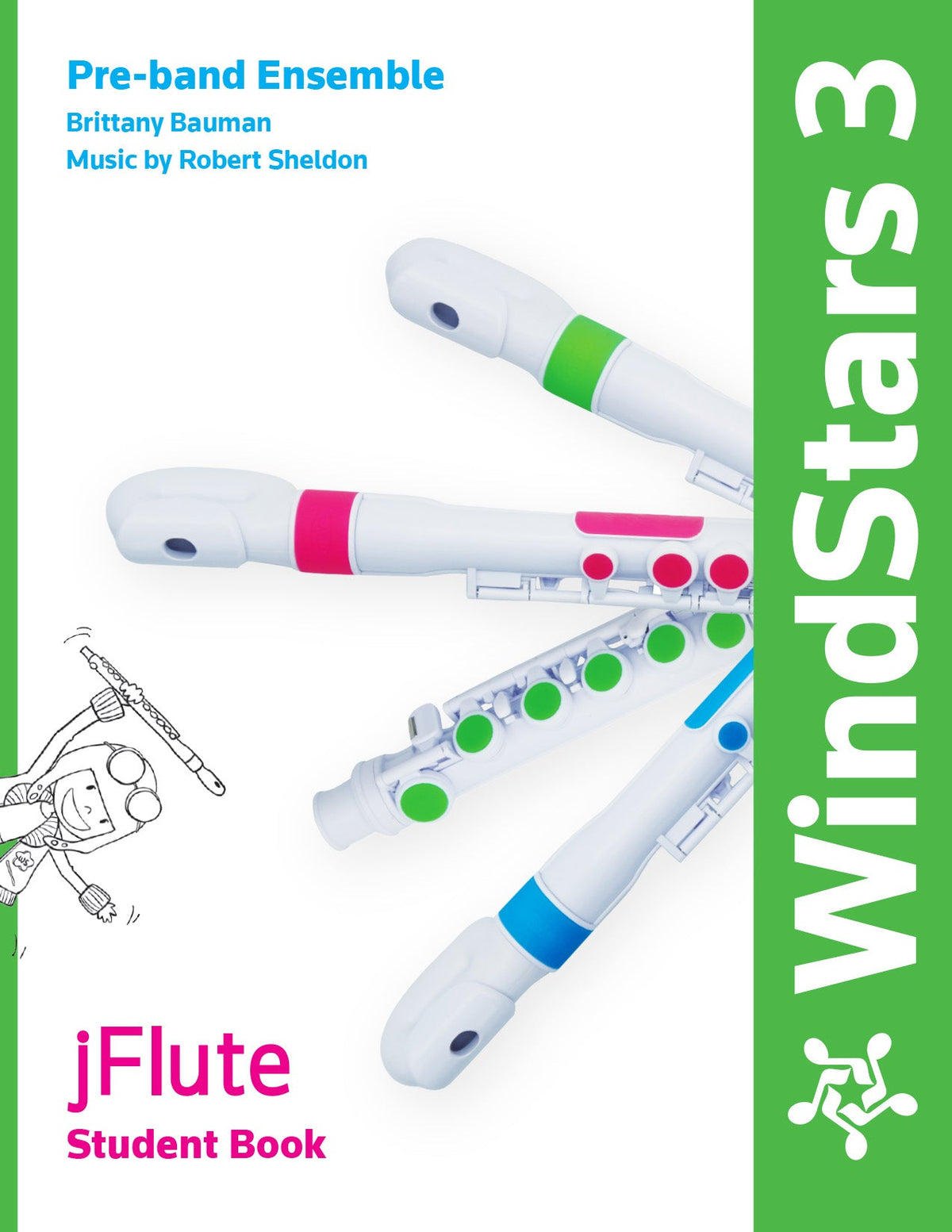 Nuvo WindStars 3 Student Book – jFlute