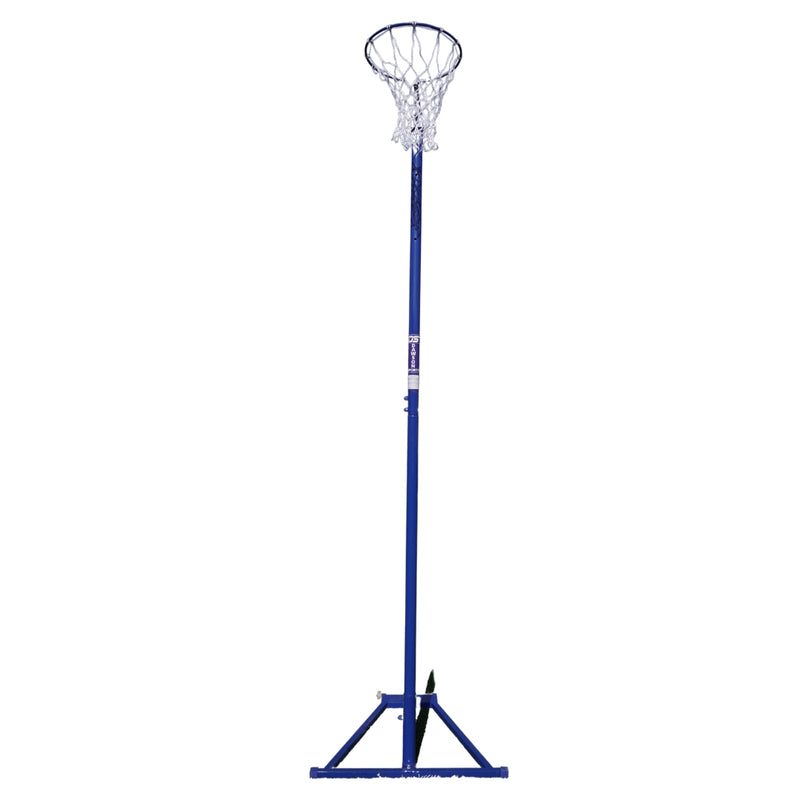DS Netball Post - Freestanding Blue