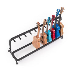 Octopus universal stand for multiple ukuleles - 10 ukuleles