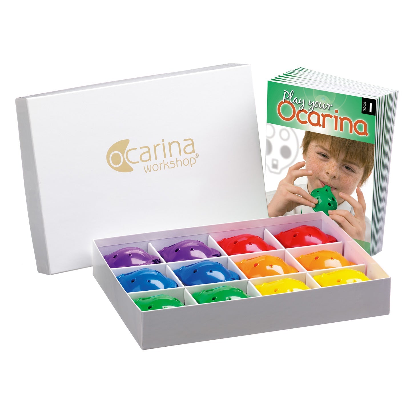 Ocarina Workshop 12-pack starter kit - 4 hole model