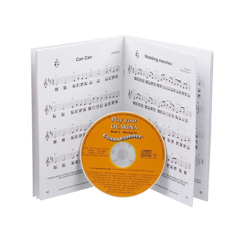 Play Your Ocarina Book 2 & CD - Moving On