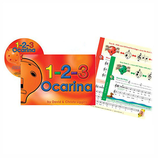 1-2-3 Ocarina Pupil\'s Book & CD