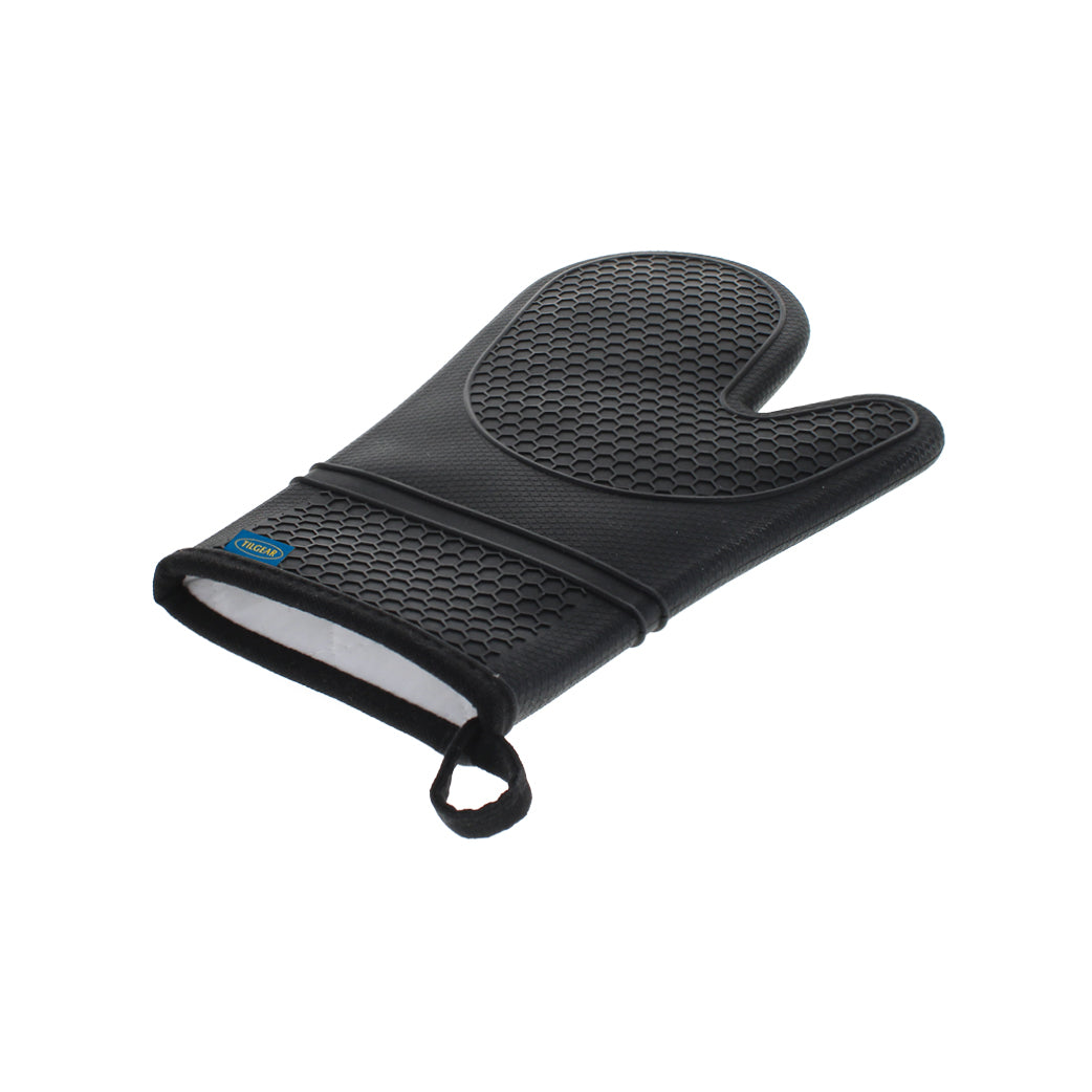 Silicone Oven Glove - Black