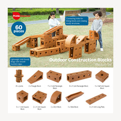 Profile, Construction Blocks - Medium set (60 pieces)