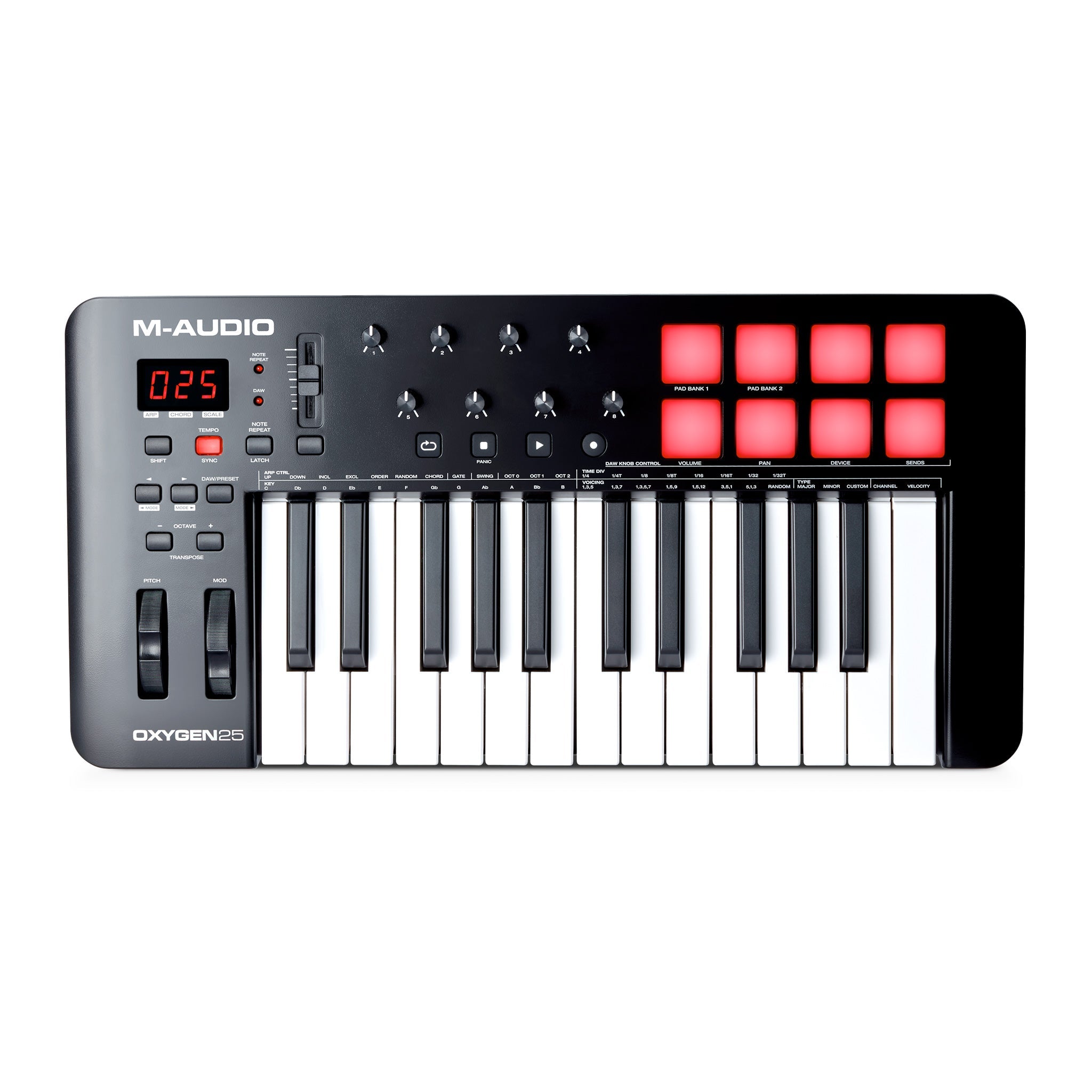 M-Audio OXYGEN25 (MKV) USB MIDI keyboard controller