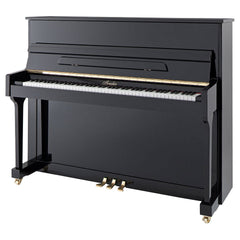 Irmler \'Studio\' P118 upright piano in polished ebony