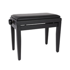 Stagg PB45 adjustable piano stool - Black satin