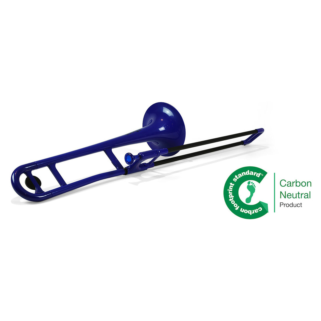pBone plastic Bb tenor trombone - Blue