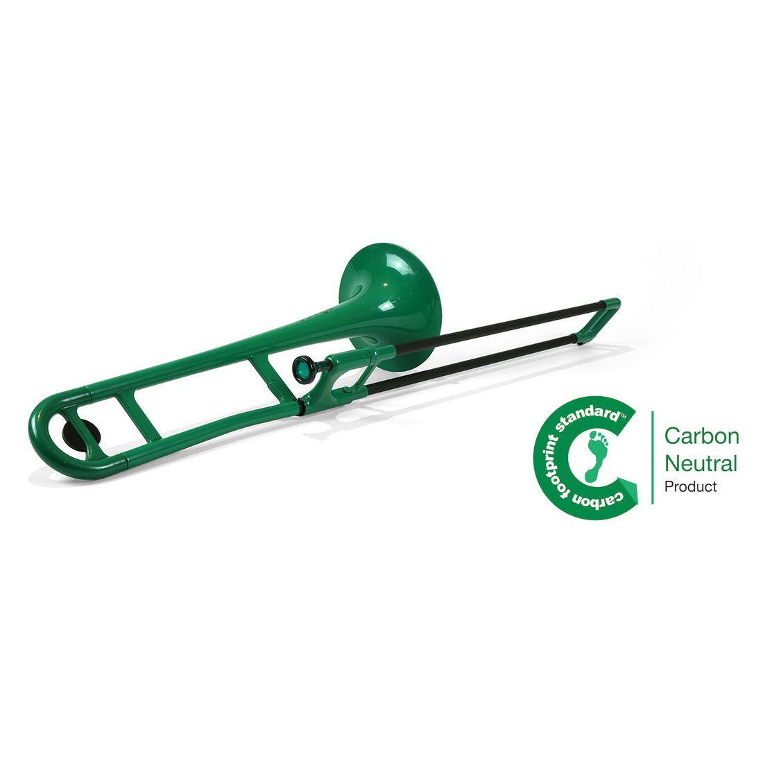 pBone plastic Bb tenor trombone - Green