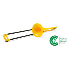 pBone plastic Bb tenor trombone - Yellow