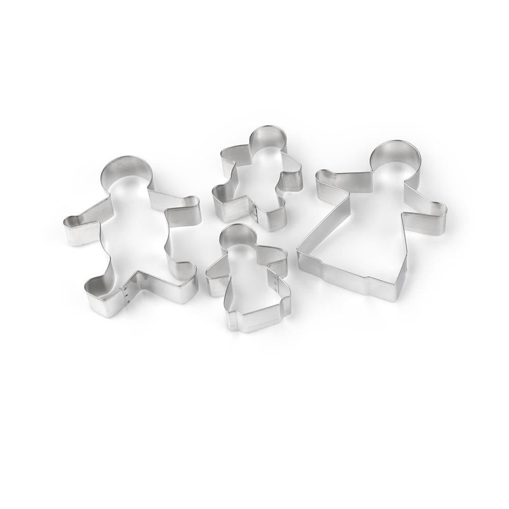 Gingerbread Family Cutters Set of 4