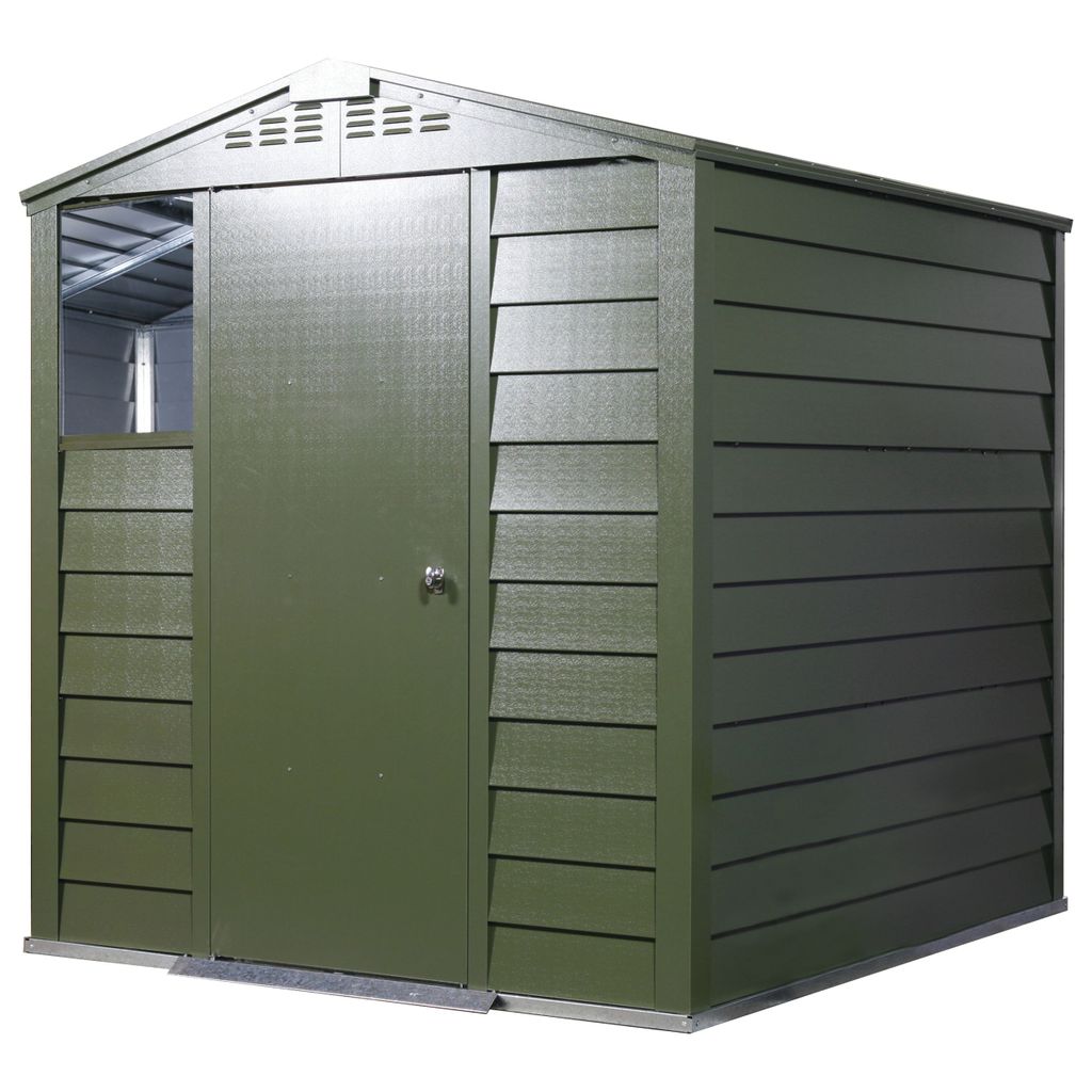 TITAN APEX ROOF SHED 1.82 W X 0.91M L (6\' X 3\')