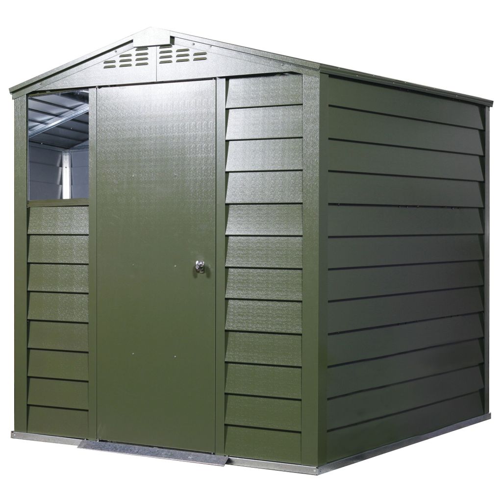 TITAN APEX ROOF SHED 1.82 W X 1.83M X L (6\' X 6\')