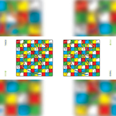 GAME BOARD SNAKES AND LADDERS