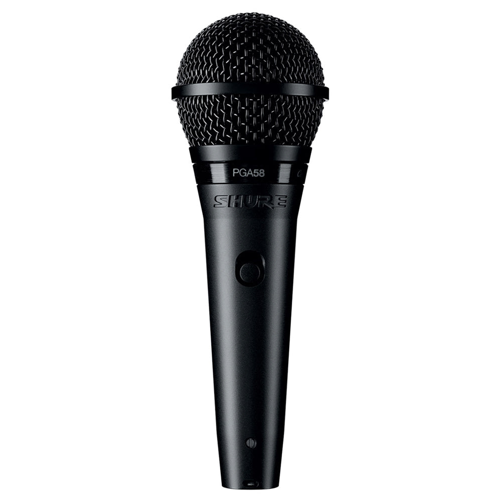 Shure PGA58 alta vocal microphone - XLR female to 1/4\" jack